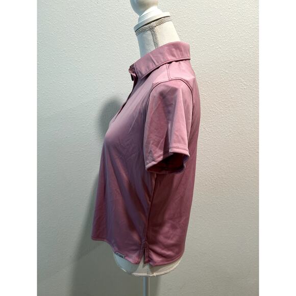 Columbia Women's Tidal Tee Short Sleeve Polo, Color: Minuet, OMNI-SHADE Medium - Picture 4 of 7